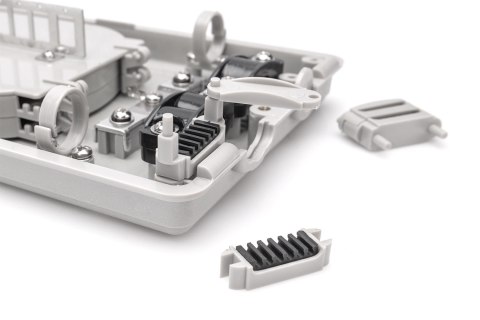 Digitus Przełącznica światłowodowa zewnętrzna FTTH 8x LC dplx (16 spawów), IP65 Digitus Przełącznica światłowodowa zewnętrzna FTTH 8x LC dplx (16 spawów), IP65