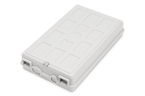 Digitus Przełącznica światłowodowa zewnętrzna FTTH 8x LC dplx (16 spawów), IP65 Digitus Przełącznica światłowodowa zewnętrzna FTTH 8x LC dplx (16 spawów), IP65