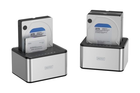 Digitus Stacja dokująca USB 3.0 z dwoma dyskami twardymi SATA 2,5"/3,5 Digitus Stacja dokująca USB 3.0 z dwoma dyskami twardymi SATA 2,5"/3,5
