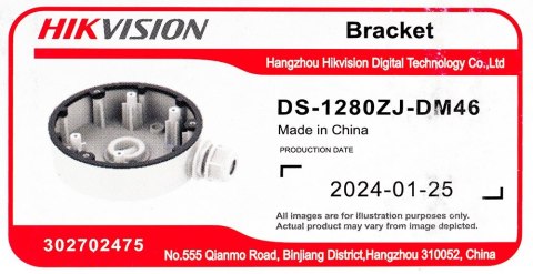 Hikvision Digital Technology DS-1280ZJ-DM46 akcesoria do kamer monitoringowych Skrzynka przyłączeniowa