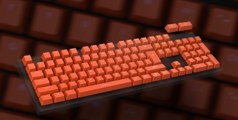 KEYCAPS GENESIS LEAD 300 POMARAŃCZOWE DOUBLE SHOT KEYCAPS GENESIS LEAD 300 POMARAŃCZOWE DOUBLE SHOT