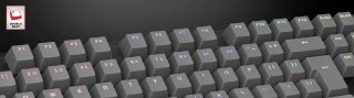 KEYCAPS GENESIS LEAD 300 SZARE DOUBLE SHOT