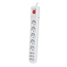 LISTWA ZASILAJĄCA ARMAC R8 3M 5X 230V PL 3X EUROPLUG SZARA