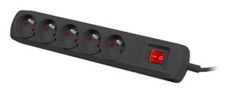 LISTWA ZASILAJĄCA NATEC BERCY 400 1.5M 5X 230V PL CZARNA