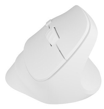 MYSZ WERTYKALNA NATEC CRAKE 2 BEZPRZEWODOWA 2400DPI BLUETOOTH 5.2 + 2.4GHZ BIAŁA