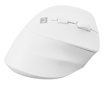 MYSZ WERTYKALNA NATEC CRAKE 2 BEZPRZEWODOWA 2400DPI BLUETOOTH 5.2 + 2.4GHZ BIAŁA