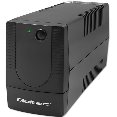 Qoltec 53773 zasilacz UPS Technologia line-interactive 0,85 kVA 480 W 1 x gniazdo sieciowe Qoltec 53773 zasilacz UPS Technologia line-interactive 0,85 kVA 480 W 1 x gniazdo sieciowe
