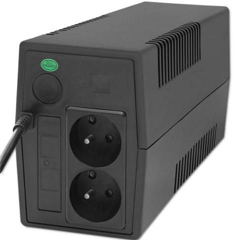 Qoltec 53773 zasilacz UPS Technologia line-interactive 0,85 kVA 480 W 1 x gniazdo sieciowe Qoltec 53773 zasilacz UPS Technologia line-interactive 0,85 kVA 480 W 1 x gniazdo sieciowe