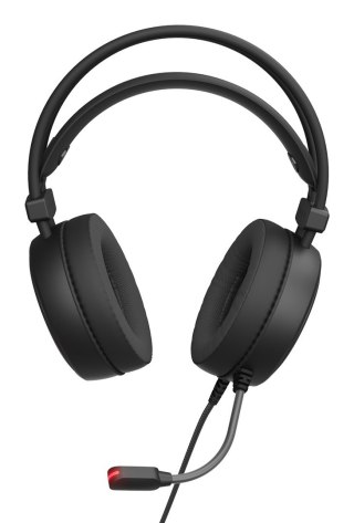 SŁUCHAWKI NAUSZNE GENESIS NEON 613 G2 RGB Z MIKROFONEM PODŚWIETLENIE CZARNE