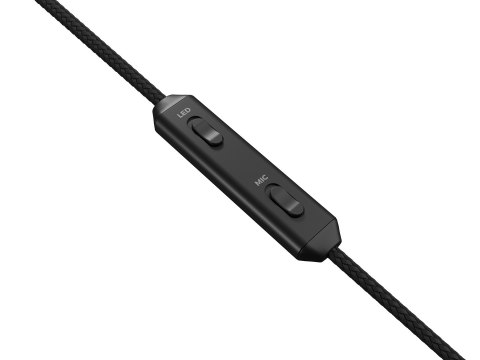 SŁUCHAWKI NAUSZNE GENESIS NEON 613 G2 RGB Z MIKROFONEM PODŚWIETLENIE CZARNE
