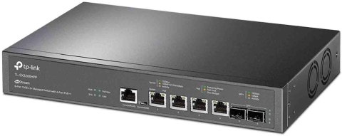 TP-Link Omada SX3206HPP łącza sieciowe Zarządzany L2+ 10G Ethernet (100/1000/10000) Obsługa PoE Czarny TP-Link Omada SX3206HPP łącza sieciowe Zarządzany L2+ 10G Ethernet (100/1000/10000) Obsługa PoE Czarny