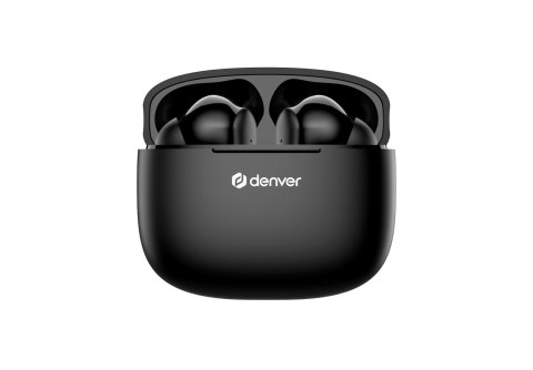 Denver TWE-48B Zestaw słuchawkowy True Wireless Stereo (TWS) Douszny Połączenia/muzyka Bluetooth Czarny