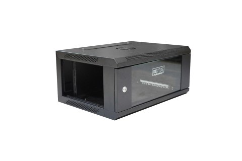 Digitus DN-W19 04U/450/B stojak 4U Szafa wisząca Czarny