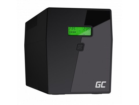 Green Cell UPS04 zasilacz UPS Technologia line-interactive 1,999 kVA 900 W 5 x gniazdo sieciowe Green Cell UPS04 zasilacz UPS Technologia line-interactive 1,999 kVA 900 W 5 x gniazdo sieciowe