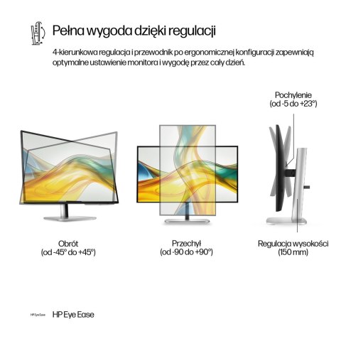 HP S5 PRO 527PQ 27 QHD (2560x1440) FHD IPS 350n 5ms DP HDMI USB-B HAS 3/3/0 HP S5 PRO 527PQ 27 QHD (2560x1440) FHD IPS 350n 5ms DP HDMI USB-B HAS 3/3/0
