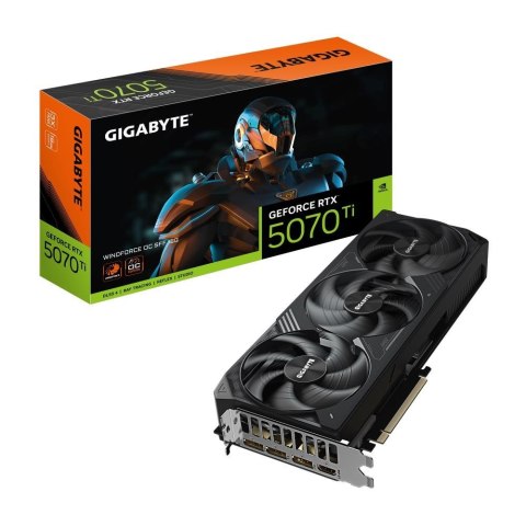 Karta graficzna Gigabyte GeForce RTX 5070 Ti WINDFORCE OC SFF 16GB