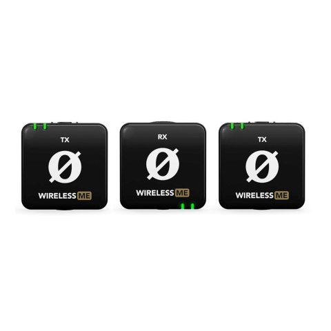 RODE Wireless ME Dual - kompaktowy bezprzewodowy system mikrofonowy z dwoma nadajnikami do nagrywania dwukanałowego RODE Wireless ME Dual - kompaktowy bezprzewodowy system mikrofonowy z dwoma nadajnikami do nagrywania dwukanałowego
