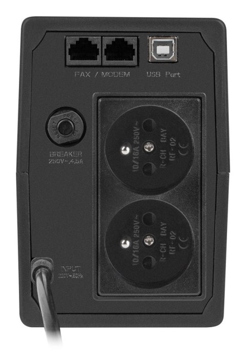 UPS ARMAC HOME LINE-INT 2X230V PL USB-B H850E/LEDV2 UPS ARMAC HOME LINE-INT 2X230V PL USB-B H850E/LEDV2
