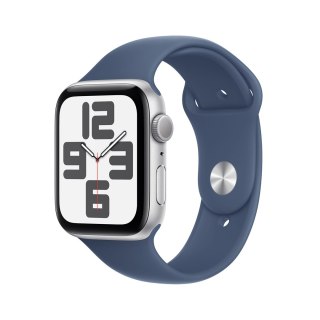 Apple Watch SE GPS 44mm Silver Aluminium Case Sport Band