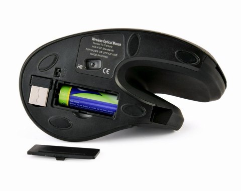 Gembird MUSW-ERGO-03 myszka Dom Po prawej stronie RF Wireless Optyczny 1600 DPI Gembird MUSW-ERGO-03 myszka Dom Po prawej stronie RF Wireless Optyczny 1600 DPI