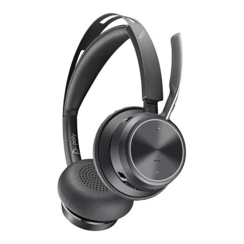 POLY Zestaw słuchawkowy Voyager Focus 2 USB-C-C + przejściówka USB-C/A POLY Zestaw słuchawkowy Voyager Focus 2 USB-C-C + przejściówka USB-C/A