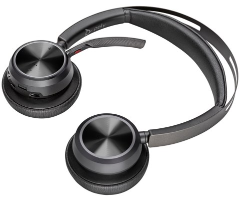 POLY Zestaw słuchawkowy Voyager Focus 2 USB-C-C + przejściówka USB-C/A POLY Zestaw słuchawkowy Voyager Focus 2 USB-C-C + przejściówka USB-C/A