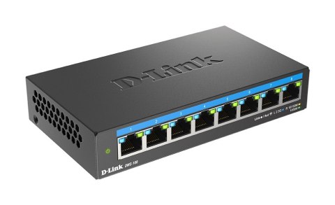 8-portowy wielogigabitowy przełącznik biurkowy D-Link 2.5G - niezarządzany - L2 - 2.5G Ethernet (100/1000/2500) 8-portowy wielogigabitowy przełącznik biurkowy D-Link 2.5G - niezarządzany - L2 - 2.5G Ethernet (100/1000/2500)