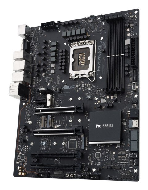 Płyta ASUS Pro WS W680-ACE W680 (LGA 1700) ATX motherboard, 2x PCIe 5.0, 3x PCIe 4.0, 3x PCIe 4.0 M.2 slots, 2x USB 3.2 Gen 2, 4 Płyta ASUS Pro WS W680-ACE W680 (LGA 1700) ATX motherboard, 2x PCIe 5.0, 3x PCIe 4.0, 3x PCIe 4.0 M.2 slots, 2x USB 3.2 Gen 2, 4