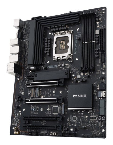Płyta ASUS Pro WS W680-ACE W680 (LGA 1700) ATX motherboard, 2x PCIe 5.0, 3x PCIe 4.0, 3x PCIe 4.0 M.2 slots, 2x USB 3.2 Gen 2, 4 Płyta ASUS Pro WS W680-ACE W680 (LGA 1700) ATX motherboard, 2x PCIe 5.0, 3x PCIe 4.0, 3x PCIe 4.0 M.2 slots, 2x USB 3.2 Gen 2, 4