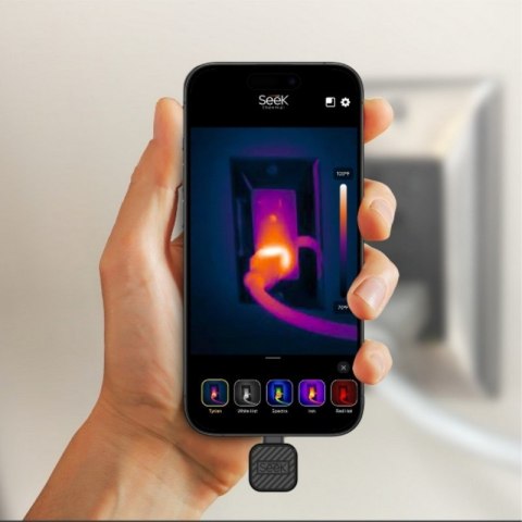 Seek Thermal LQ-ABAX kamera termowizyjna Czarny 320 x 240 px Seek Thermal LQ-ABAX kamera termowizyjna Czarny 320 x 240 px