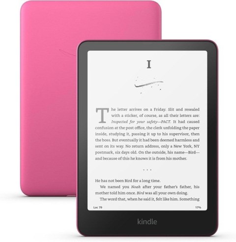 Czytnik Ebook Kindle Paperwhite (12 Generacja) 2024 7 glare-free 16GB Wi-Fi (z reklamami) Raspberry Czytnik Ebook Kindle Paperwhite (12 Generacja) 2024 7 glare-free 16GB Wi-Fi (z reklamami) Raspberry