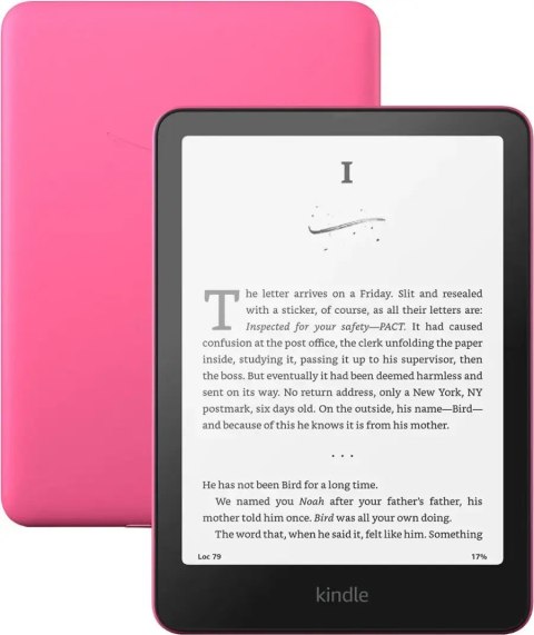 Czytnik Ebook Kindle Paperwhite (12 Generacja) 2024 7 glare-free 16GB Wi-Fi (z reklamami) Raspberry Czytnik Ebook Kindle Paperwhite (12 Generacja) 2024 7 glare-free 16GB Wi-Fi (z reklamami) Raspberry