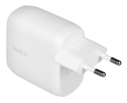 Ładowarka Belkin BoostCharge Pro Dual USB-C PD 3.1 PPS Wall Charger 60W White Ładowarka Belkin BoostCharge Pro Dual USB-C PD 3.1 PPS Wall Charger 60W White