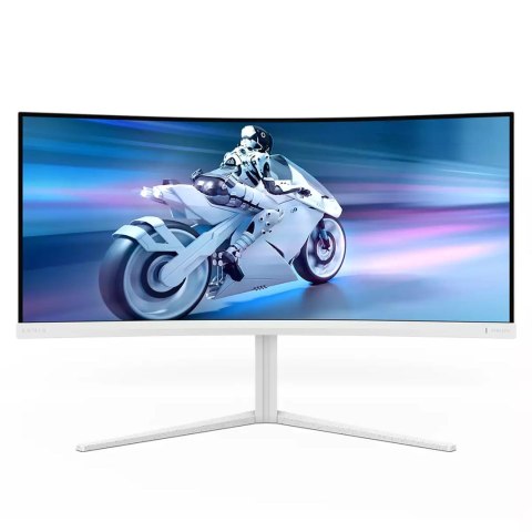 Philips 34M2C5501A/00 monitor komputerowy 86,4 cm (34") 3440 x 1440 px Wide Quad HD LCD Biały