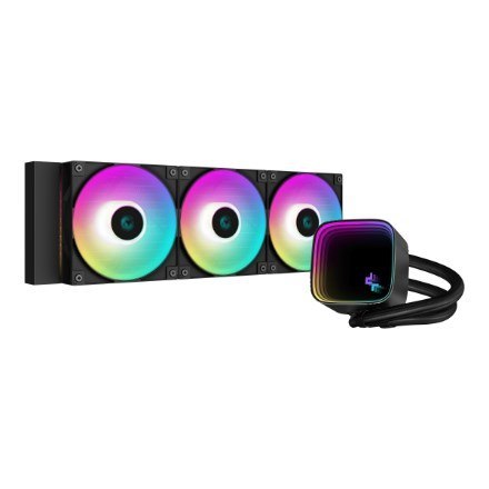DeepCool LS720 SE Procesor Chłodnica cieczy all-in-one 12 cm Czarny 1 szt.