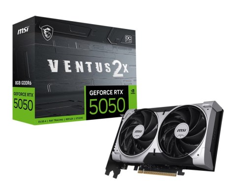 Karta graf. MSI RTX 5050 8G VENTUS 2X OC Karta graf. MSI RTX 5050 8G VENTUS 2X OC