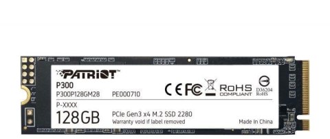 SSD PATRIOT P300 M.2 PCI-EX4 NVME 128 GB