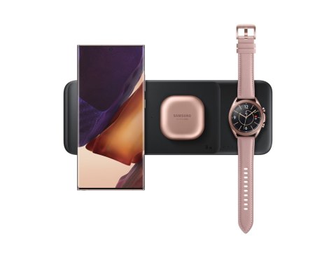 Samsung EP-P6300 Zestaw słuchawkowy, Smartfon, Smartwatch Czarny USB Bezprzewodowe ładowanie Szybkie ładowanie Wewnętrzna
