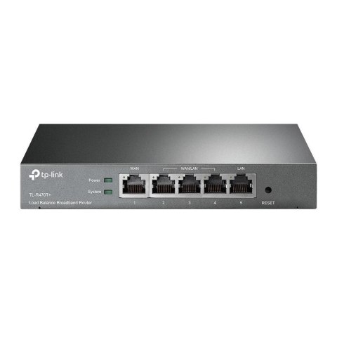 TP-Link TL-R470T+ ruter Fast Ethernet Czarny TP-Link TL-R470T+ ruter Fast Ethernet Czarny