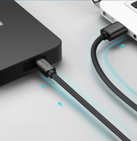Ugreen kabel USB-mini USB 480 Mbps 1,5m (czarny)