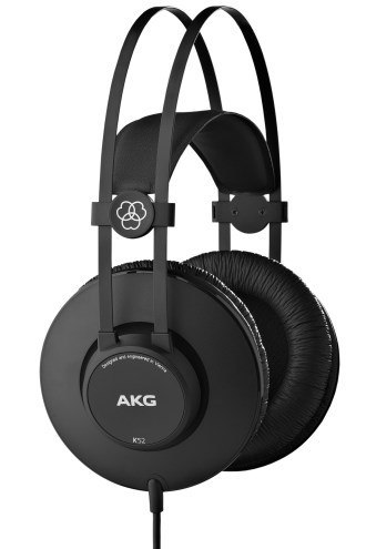 AKG K52 - Słuchawki studyjne, nauszne, zamknięte AKG K52 - Słuchawki studyjne, nauszne, zamknięte