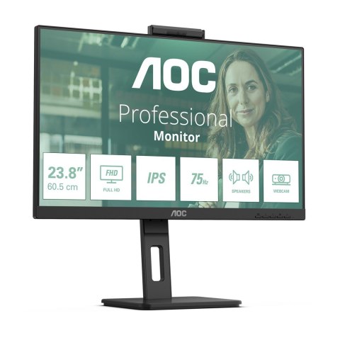 AOC 24P3QW monitor komputerowy 60,5 cm (23.8") 1920 x 1080 px Full HD Czarny AOC 24P3QW monitor komputerowy 60,5 cm (23.8") 1920 x 1080 px Full HD Czarny