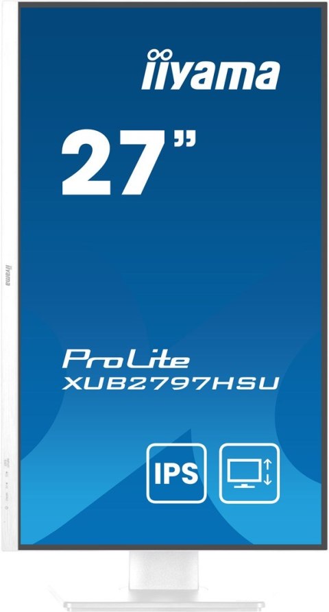 Monitor iiyama ProLite XUB2797HSU-W2 27" - Płaski ekran - 68,6 cm