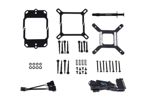 Alphacool 11729 system chłodzenia komputerów Procesor Chłodnica cieczy all-in-one 14 cm Czarny 1 szt.