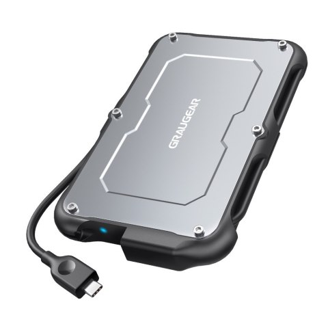 GRAUGEAR G-2502-C-10G obudowa do dysków twardych Obudowa HDD/SSD Czarny, Stal 2.5" GRAUGEAR G-2502-C-10G obudowa do dysków twardych Obudowa HDD/SSD Czarny, Stal 2.5"