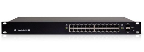 Ubiquiti EdgeSwitch 24 250W Zarządzany L2/L3 Gigabit Ethernet (10/100/1000) Obsługa PoE 1U Czarny