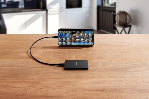 Lexar SL500 1 TB USB Type-C USB 3.2 Gen 2x2 Czarny