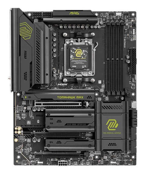 MSI MAG B850 TOMAHAWK MAX WIFI płyta główna AMD B850 Gniazdo AM5 ATX MSI MAG B850 TOMAHAWK MAX WIFI płyta główna AMD B850 Gniazdo AM5 ATX