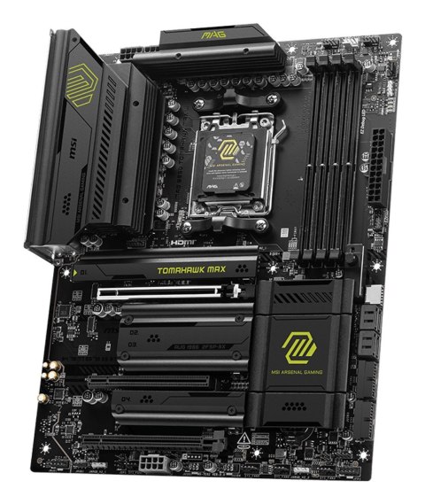 MSI MAG B850 TOMAHAWK MAX WIFI płyta główna AMD B850 Gniazdo AM5 ATX MSI MAG B850 TOMAHAWK MAX WIFI płyta główna AMD B850 Gniazdo AM5 ATX