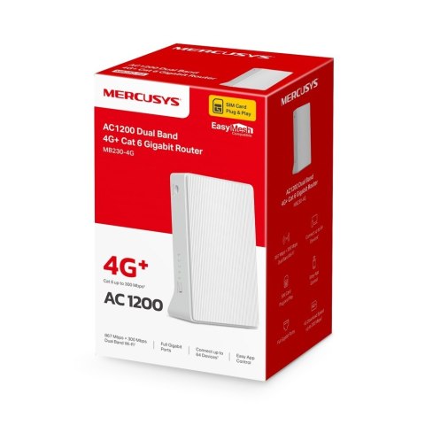 Router TP-LINK MB230-4G 4G+ LTE Router AC1200
